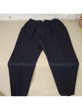 Lauren Ralph Lauren Y2K 100%Wool  Classic Trousers Dark Navy